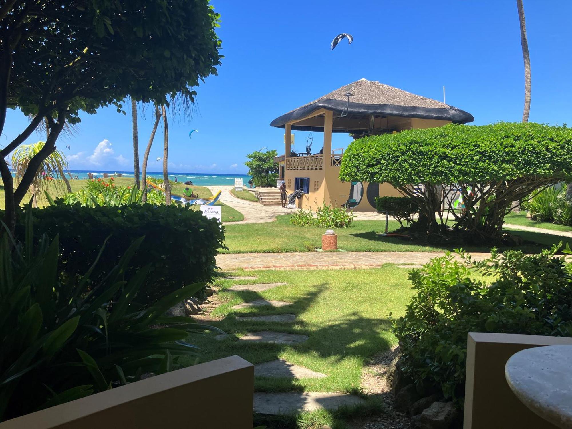 Agualina Kite Hotel Oceanfront Apartments Кабарете Экстерьер фото